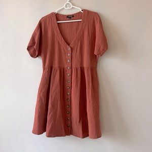 Button Front Dress 🌵